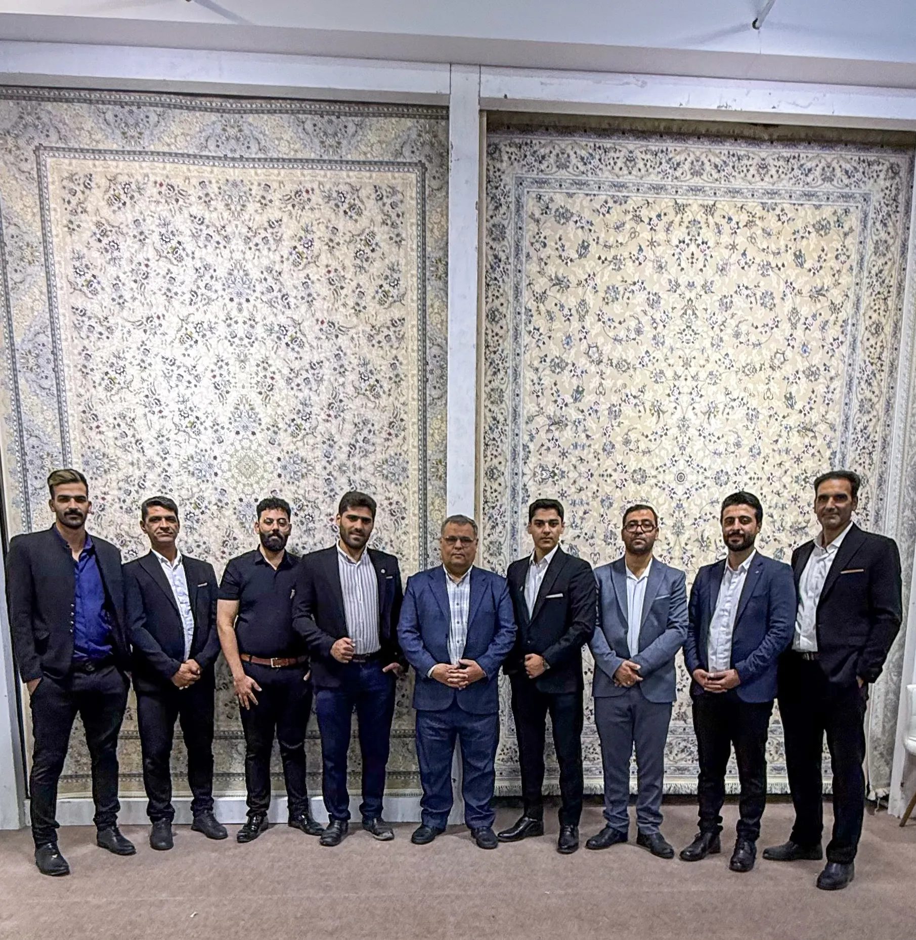 استقبال ار فرش لوزان در نمایشگاه تهران